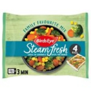Birds Eye 4 Family Favourites Steamfresh £2.00