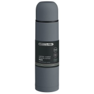 Double Coated Rubber Walled Flask 500ml - Dark Grey £1.00