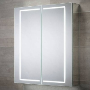 Bathstore Castor Double Door LED Mirror Cabinet £440.00