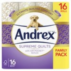 Andrex Supreme Quilts Toilet Roll £10.00