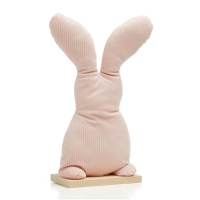 HomeBargains  Spring Time Easter Bunny Medium - Pink