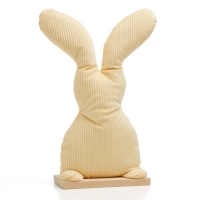 HomeBargains  Spring Time Easter Bunny Medium - Yellow