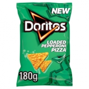 Tesco  Doritos Loaded Pepperoni Pizza Tortilla Chips 180G