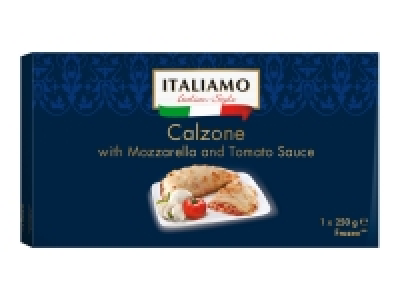 Italiamo Calzone Mozzarella < Tomato Sauce £2.59