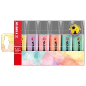 Stabilo Boss Pastel Highlighters 6pk