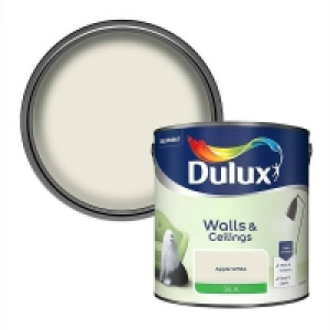 Dulux Apple White Silk Emulsion Paint - 2.5L £16.00