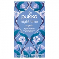 Tesco  Pukka Organic Night Time 20 Tea Bags 20G
