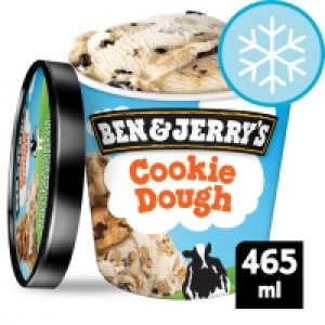 Ben & Jerrys Cookie Dough Vanilla Ice Cream 465Ml