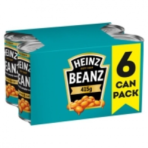 Tesco  Heinz Baked Beans In Tomato Sauce 6 X 415G