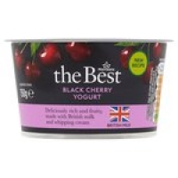Morrisons  Morrisons The Best Black Cherry Yogurt 