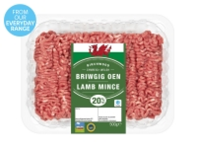Lidl  Birchwood 20% Welsh Lamb Mince