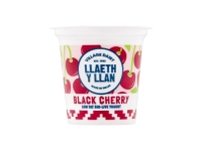 Llaeth Y Llan Low Fat Fruit Yogurt Black Cherry