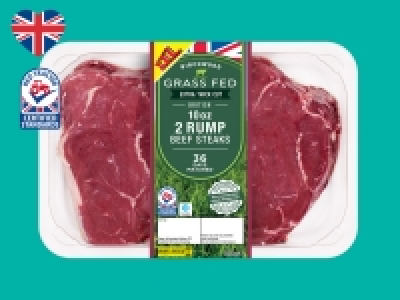 Birchwood 2 Grass Fed British Beef Rump Steaks £8.99