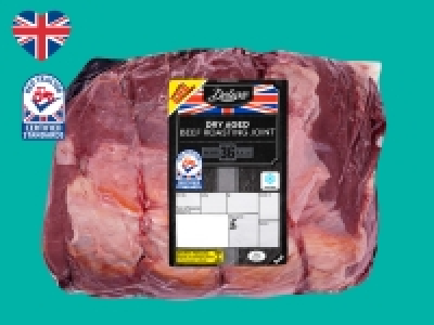 Lidl  Deluxe 36-Day Matured Dry-Aged British Beef Roasting Joint