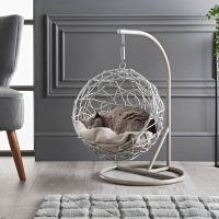 BMStores  Pets Hanging Egg Chair - Grey