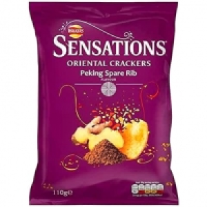 Walkers Sensations Crackers Spare Rib 110g