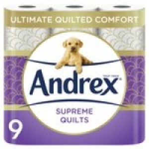 Andrex Supreme Quilts Toilet Roll £5.95