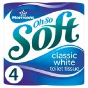 Morrisons Toilet Tissue White  £1.99