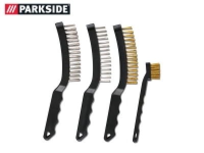 Parkside Wire Brush Set - 4 piece set