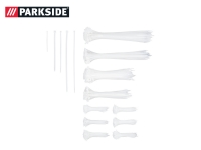 Parkside Cable Tie Set - 1000 pieces