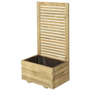 BMStores  Aston Rectangular Lattice Planter