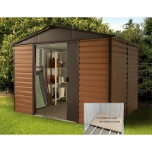 Yardmaster 10x6ft Woodgrain Shed & Floor Frame &pound;645.00