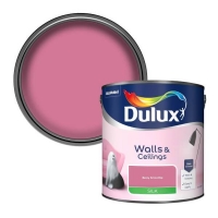 Homebase  Dulux Berry Smoothie - Silk Emulsion Paint - 2.5L