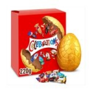 Celebrations Milk Chocolate Large Easter Egg  £1.99