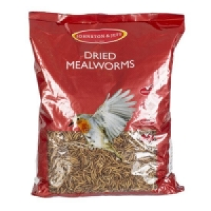 Johnston & Jeff Dried Mealworms - 1kg £15.99