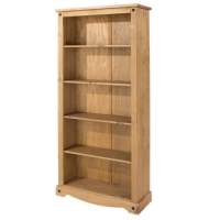 RobertDyas  Halea Tall Pine Bookcase