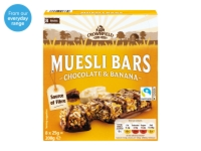 Crownfield Muesli Bars Assorted