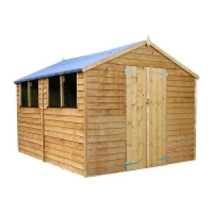 Mercia 12 x 8ft Overlap Double Door Apex Shed £868.50
