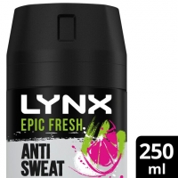 Tesco  Lynx Epic Fresh Anti-Perspirant 250Ml