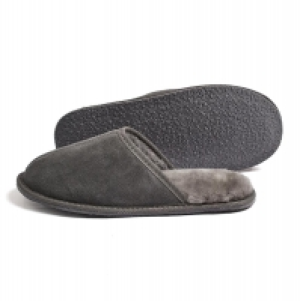 HomeBargains  Snugglers by Totes: Mens Sheepskin Slippers