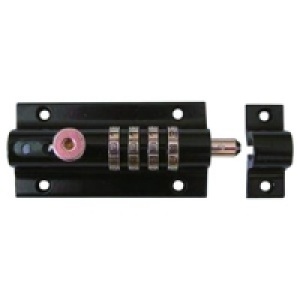 Wickes Combination Bolt Black Finish &pound;6.44
