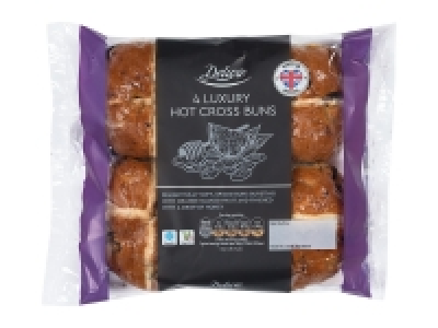 Deluxe Luxury Hot Cross Buns £1.39