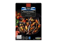 Lidl  Deluxe Scottish Mussels in Tomato and Chorizo Sauce