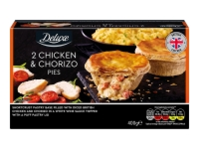 Deluxe 2 Chicken and Chorizo Pies