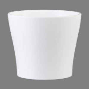 Homebase  White Plant Pot - 24cm
