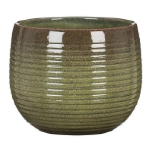 Jungle Green Plant Pot - 18cm