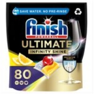 Finish Ultimate Infinity Shine Dishwasher Tablets Lemon £13.50