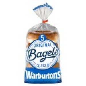 Warburtons Plain Bagels £1.35