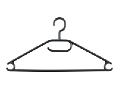 Livarno Home Coat Hangers - 10 pack £3.49