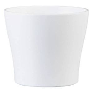 White Plant Pot - 17cm