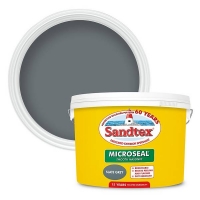 Homebase  Sandtex® Ultra Smooth Masonry Paint Slate Grey - 10L