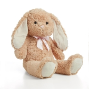 HomeBargains  Hoppy Easter Large Bunny Plush - Cream