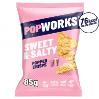 Tesco  Popworks Sweet & Salty Popped Crisps 85G