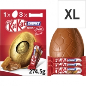 Tesco  Kit Kat Chunky Biscoff Milk Chocolate Egg 274.5G