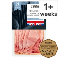Tesco  Tesco British Pork Wafer Thin Honey Roast Ham 125G