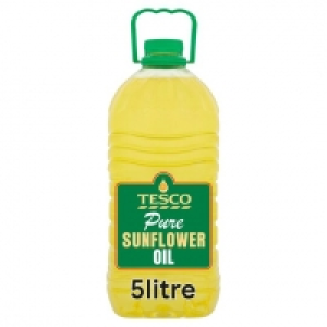 Tesco  Tesco Pure Sunflower Oil 5 Litre